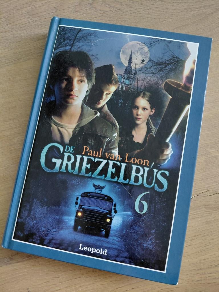 De Griezelbus 6 - Paul van Loon (Leopold), Boeken, Ophalen, Zo goed als nieuw, Paul van Loon, Fictie algemeen