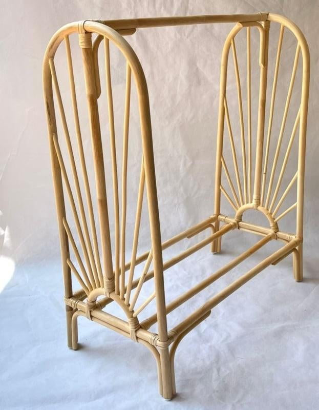 Rotan kledingrek, Ophalen