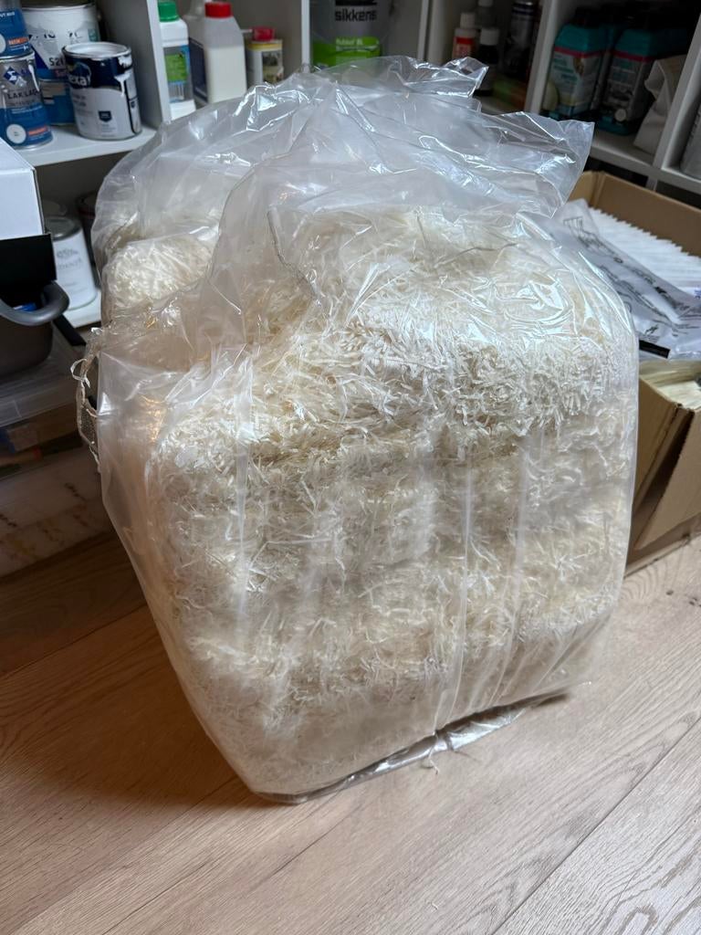 Papierwol wit/opvulmateriaal, Ophalen, Nieuw