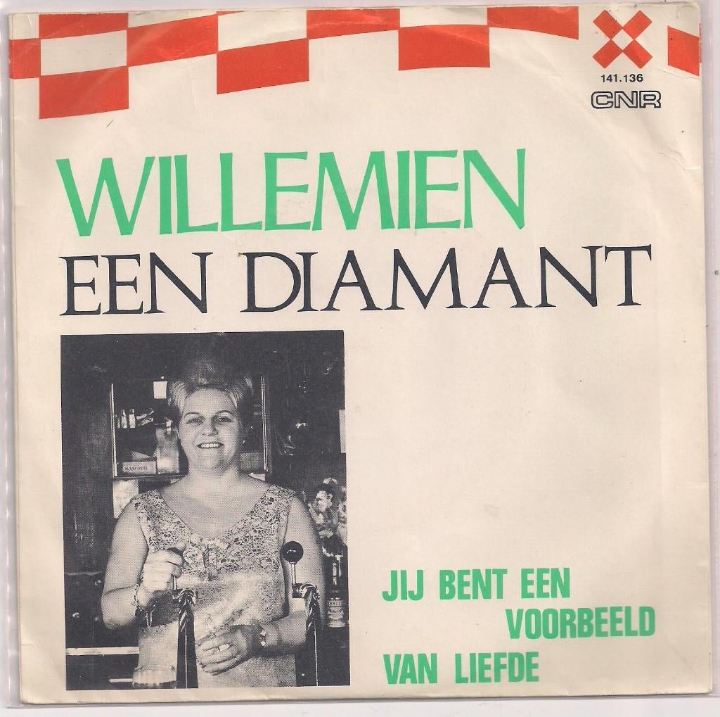 Willemien- Een Diamant, Cd's en Dvd's, Vinyl | Nederlandstalig, Zo goed als nieuw, Levenslied of Smartlap, Overige formaten, Verzenden