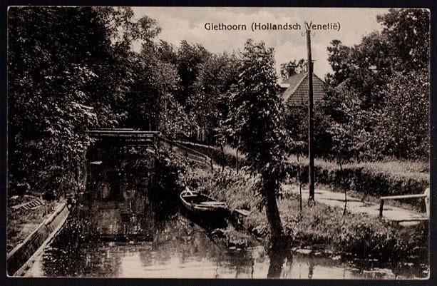 GIETHOORN  -  Hollands Venetië  1903?, Ophalen of Verzenden, Voor 1920, Overijssel