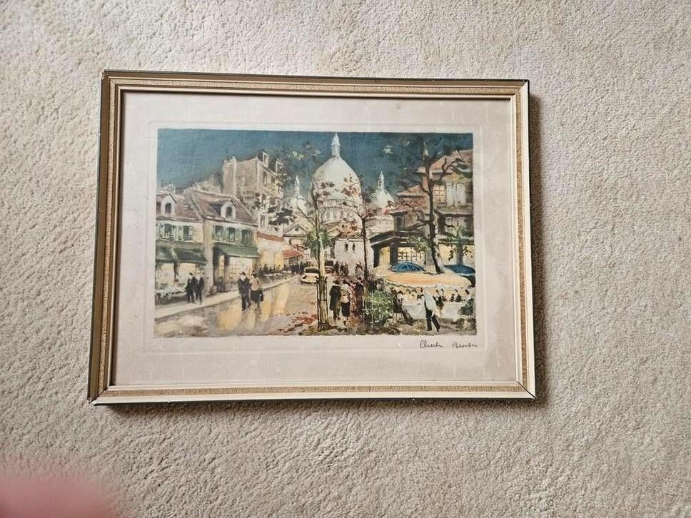 Schilderij Charles Blomberg klassiek, Ophalen of Verzenden