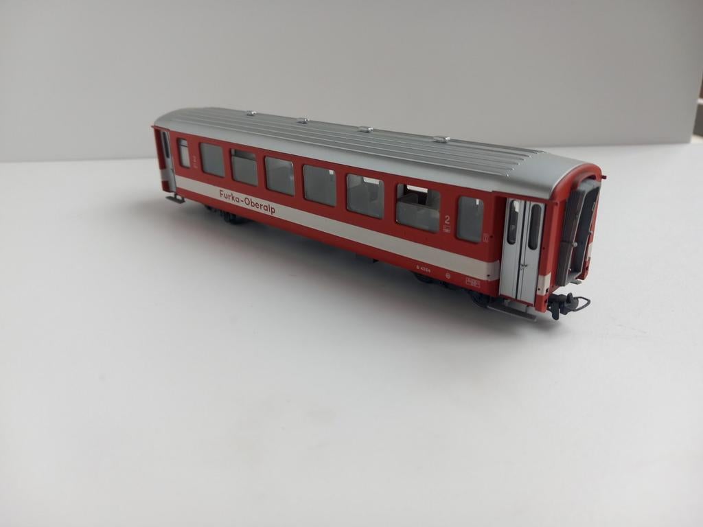 Bemo HOm Furka Oberalp rijtuig, Hobby en Vrije tijd, Ophalen of Verzenden, Gelijkstroom, Wagon, Overige merken