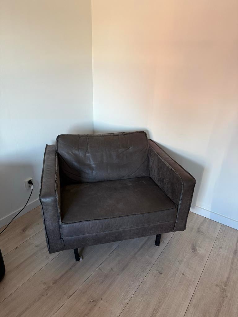 Woood rodeo loveseat, Ophalen, Gebruikt, Minder dan 75 cm, Leer