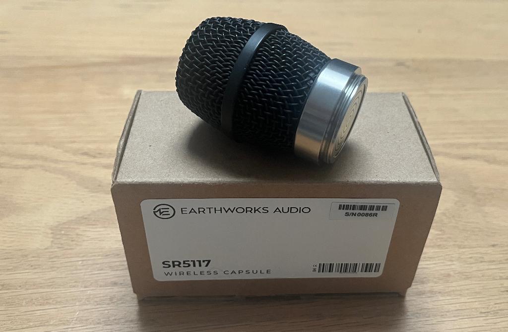 Earthworks SR5117 Mic capsule voor Sennheiser, Muziek en Instrumenten, Microfoons, Ophalen of Verzenden, Zo goed als nieuw, Zangmicrofoon