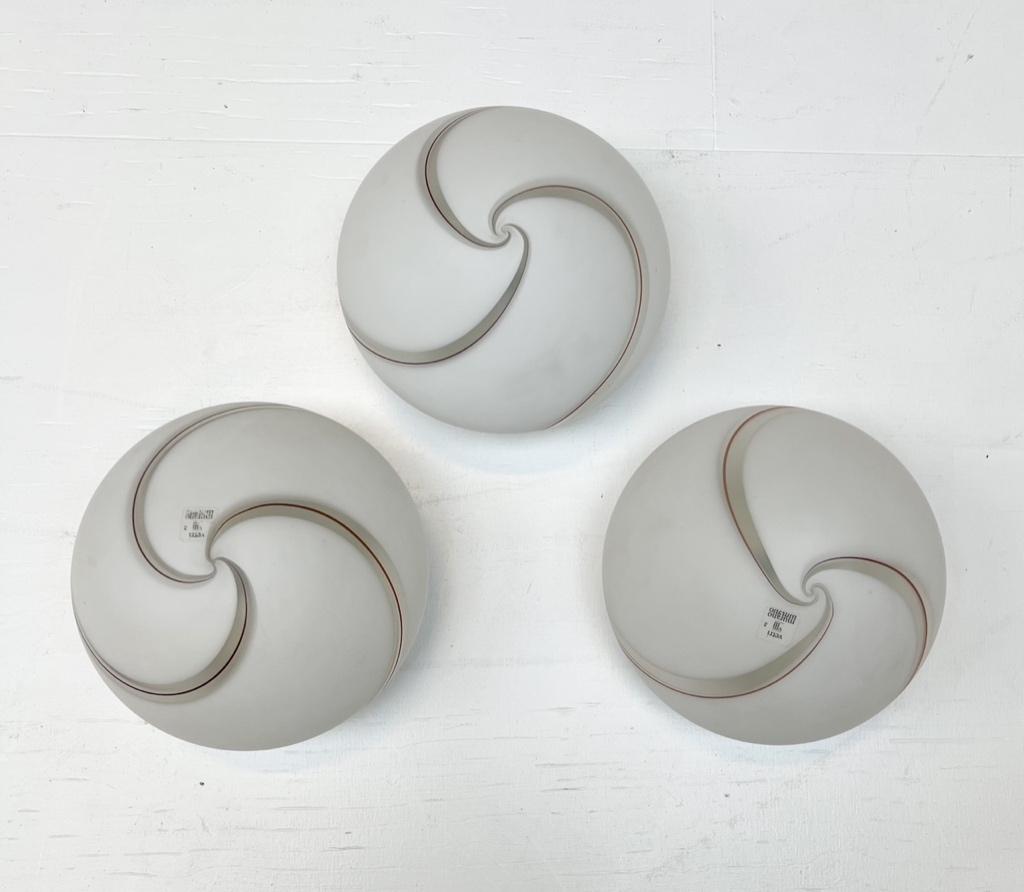 Muranoglazen plafondlamp of wandlamp van Vetri VM, 1970's, Gebruikt, Vetri, Design, Ophalen of Verzenden