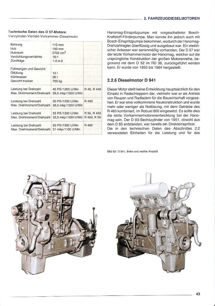 Hanomag, Die Motoren-Legende D 52 / D 57, Verzenden, Nieuw, Ernst Heinl, Tractor en Landbouw