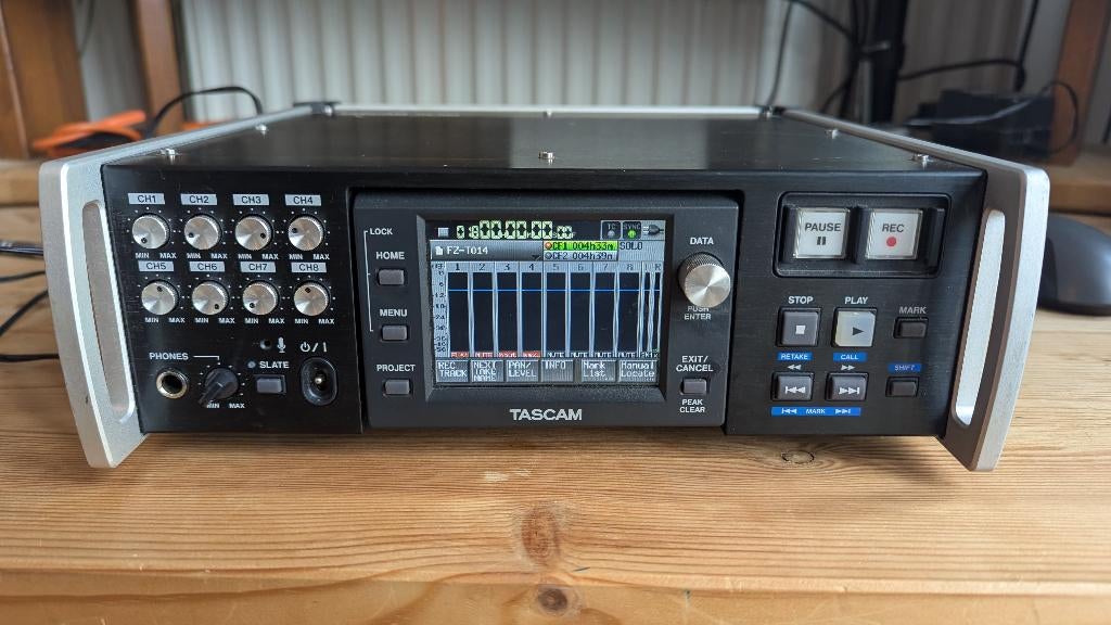 TASCAM HS-P82 Multitrack Field Recorder, Ophalen, Zo goed als nieuw, Audio