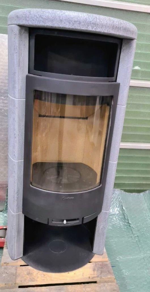 Open haard CONTURA 660, Ophalen of Verzenden, Zo goed als nieuw, Vrijstaande haard, Houthaard