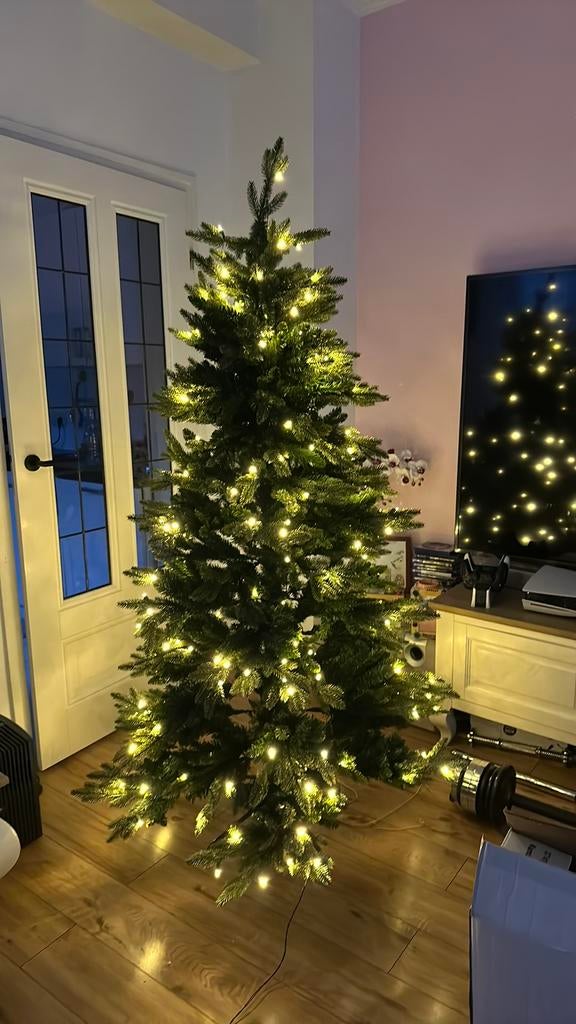 Kerstboom met lampjes, Ophalen of Verzenden, Zo goed als nieuw