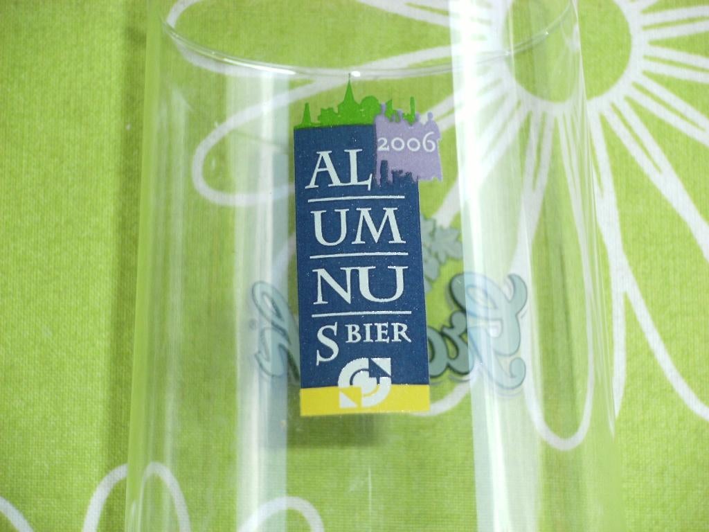 Grolsch 2006 Alumnus bier, Ophalen of Verzenden, Zo goed als nieuw, Glas of Glazen, Grolsch