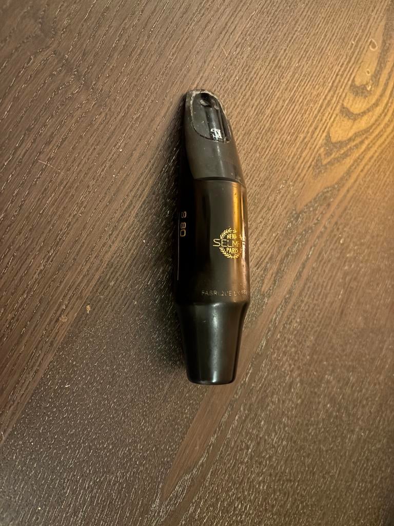 Selmer S80 C* baritonsax mondstuk, Ophalen of Verzenden, Gebruikt, Bariton