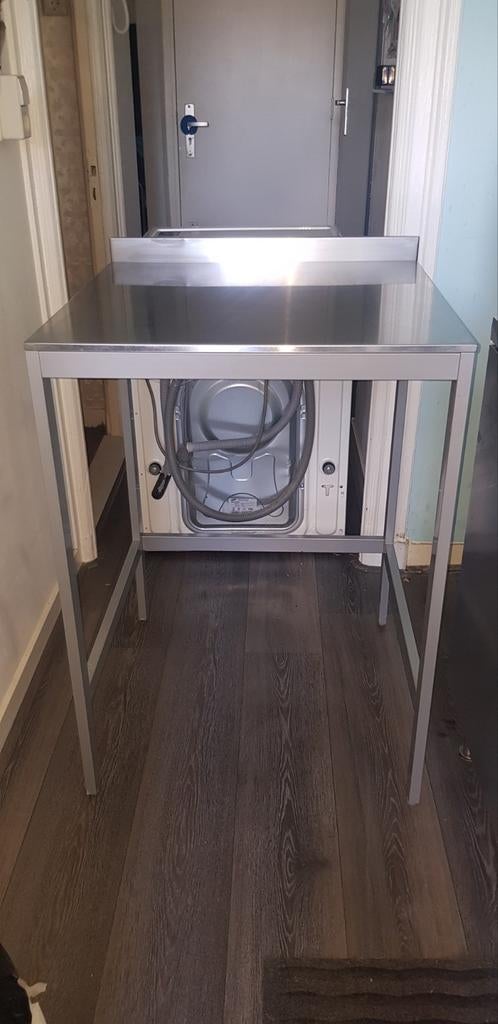 Wasmachine ombouw rvs, Ophalen, Gebruikt, Vierkant, 200 cm of meer