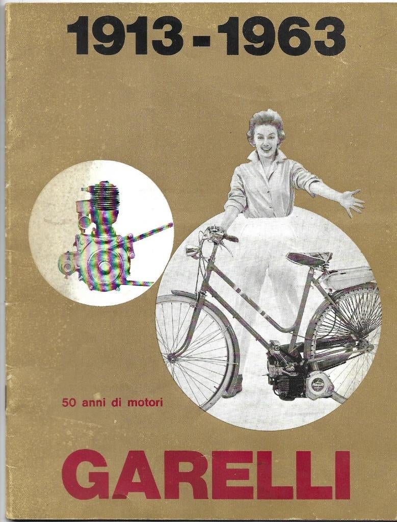 Garelli 1913 1963 50 anni di motori merk geschiedenis (AGA4), Ophalen of Verzenden, Overige merken