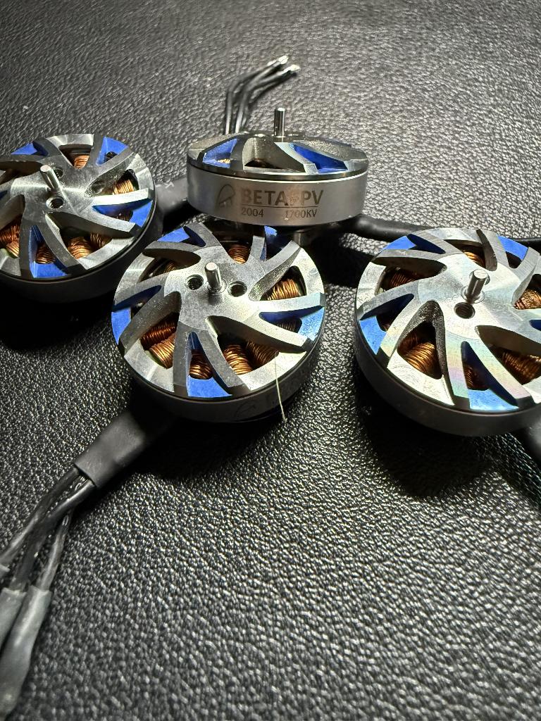 4x BetaFPV 2004 1700kv motoren, Hobby en Vrije tijd, Modelbouw | Radiografisch | Helikopters en Quadcopters, Ophalen of Verzenden