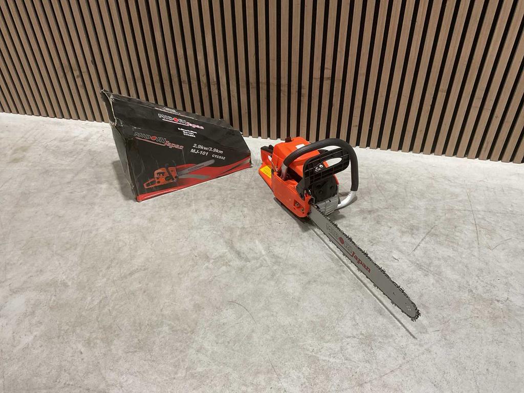 Kettingzaag 3 modellen DW, Powertech en Midori nieuw in doos, Doe-het-zelf en Verbouw, Ophalen, 70 mm of meer, Kettingzaag, Nieuw