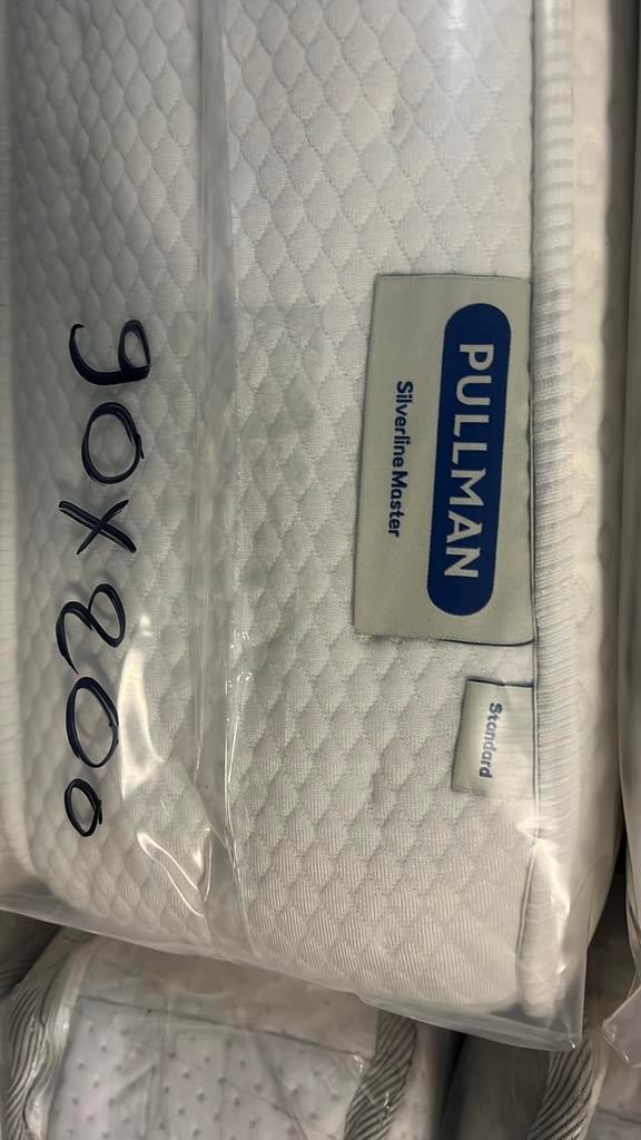 Pullman Silverline 90 x 200, Ophalen, 90 cm, Eenpersoons, Zo goed als nieuw