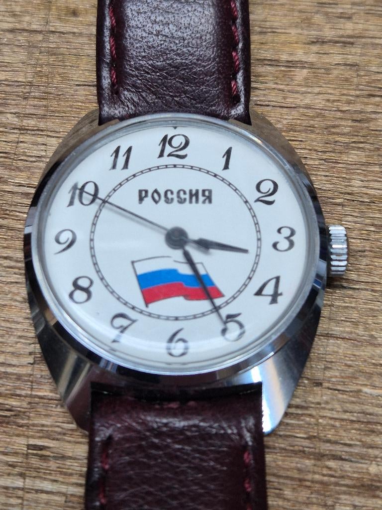 Russisch militair Russia horloge automaat, Ophalen of Verzenden, Landmacht, Overige gebieden, Overige typen