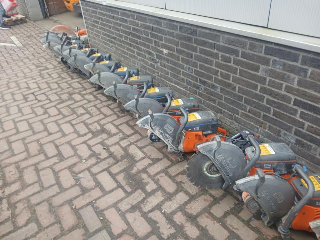 Husqvarna k760 k770 bandenzagen doorslijpers, Ophalen, Gebruikt