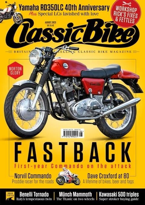 Classic Bike Magazine augustus 2020, Verzenden, Gelezen