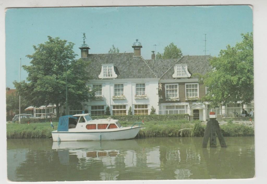 Vreeland Hotel Restaurant De Nederlanden Reclame op achterk., Verzenden, 1980 tot heden, Ongelopen, Utrecht