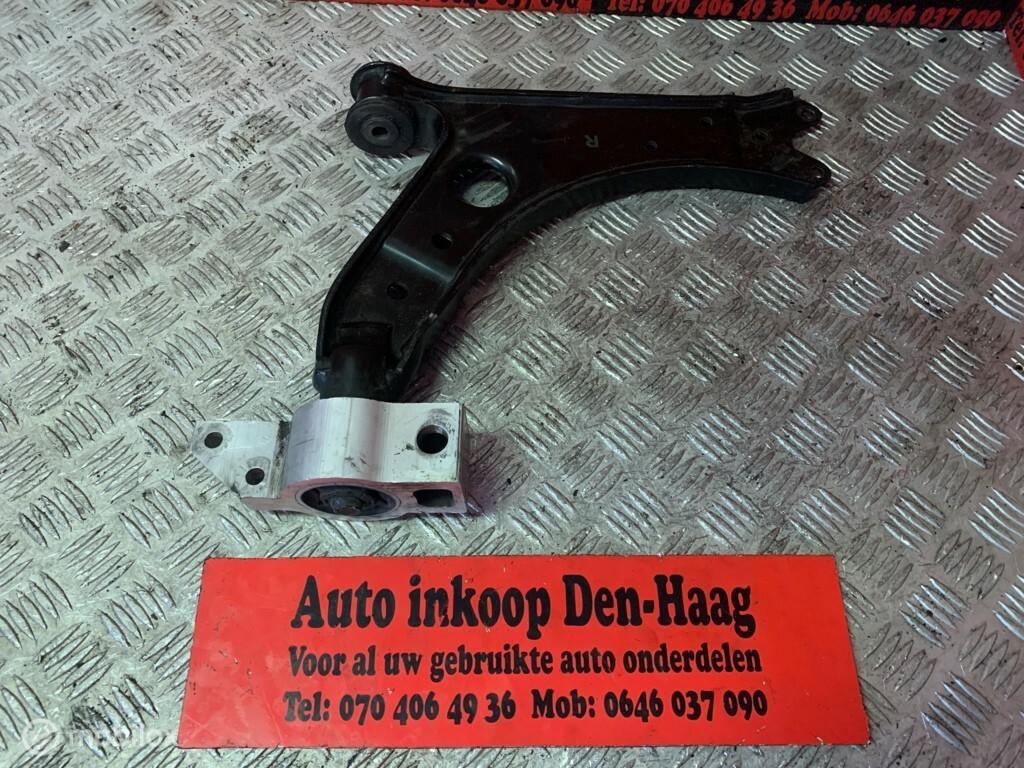 Audi A3 Golf 5 ('04-'12) 2.0 TFSI GTI Draagarm Rechtsvoor, Ophalen of Verzenden, Gebruikt, Volkswagen