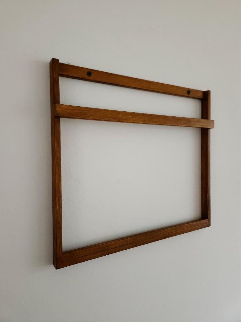 LP houder – Vinyl wandlijst massief hardhout - muurlijst, Ophalen of Verzenden, Nieuw