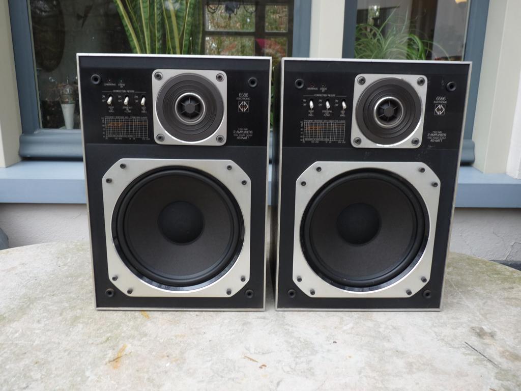 Philips MFB Motional Feedback 586 nette staat 3 mnd garantie, Ophalen, Philips, Refurbished, 60 tot 120 watt
