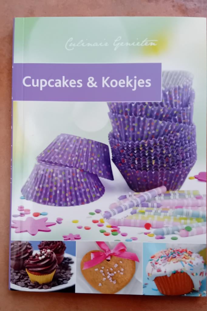 Culinair genieten Cupcakes & koekjes, Hobby en Vrije tijd, Ophalen of Verzenden, Nieuw, Cupcakes, Boek of Tijdschrift