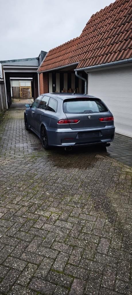 Alfa Romeo 156 GTA SW, Zwart, Stoelverwarming, 1435 kg, Leder