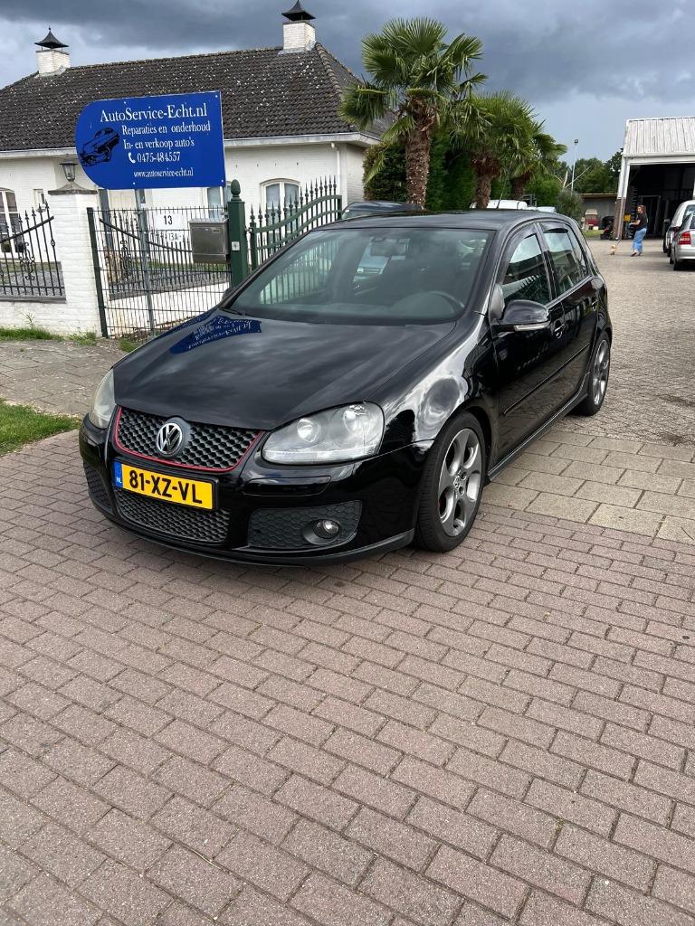 Volkswagen Golf 2.0 GTI 147KW 2007 Zwart, 65 €/maand, Stof, Zwart, 4 cilinders