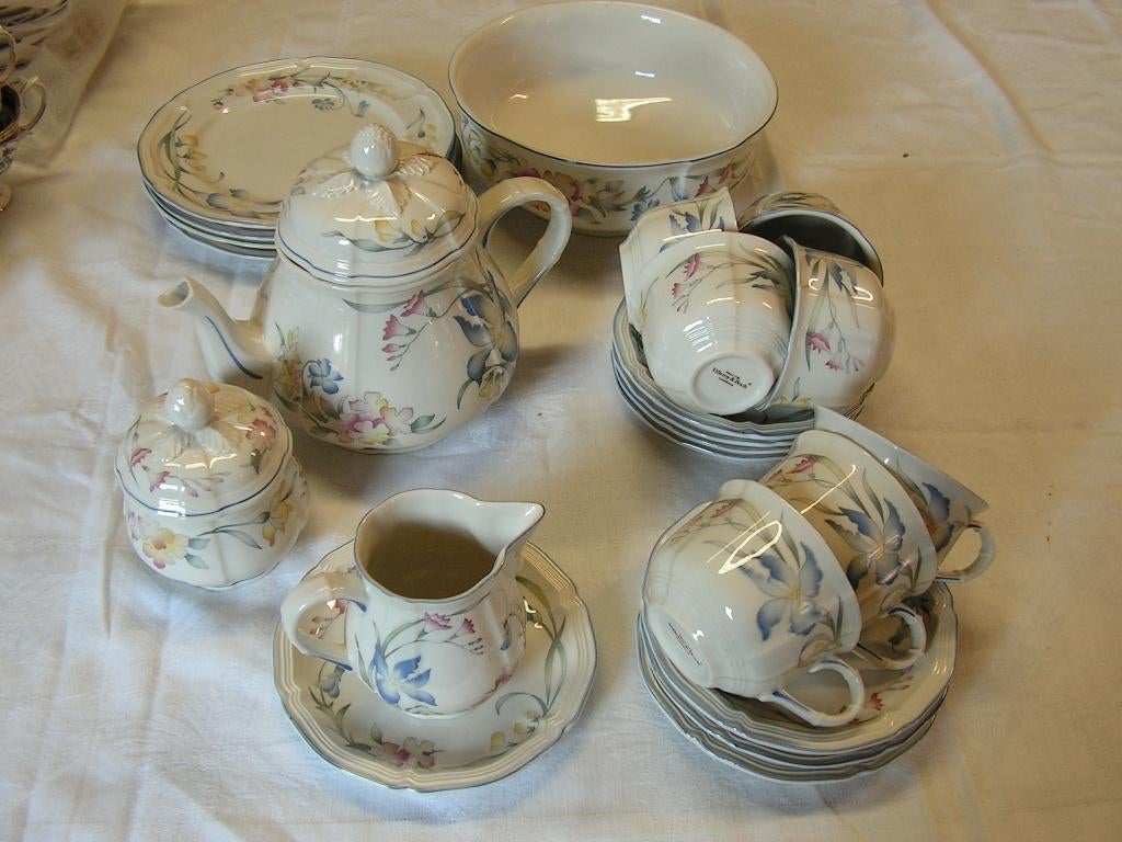 Villeroy en boch  Rieviera serviesgoed, Overige typen, Ophalen of Verzenden, Zo goed als nieuw, Overige stijlen