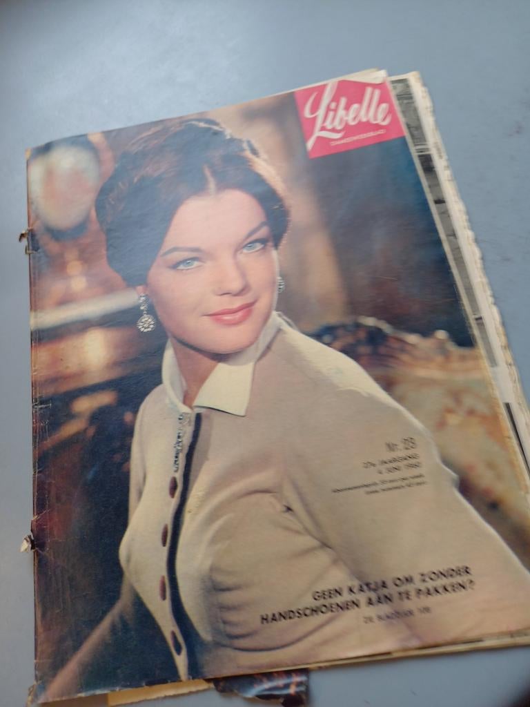 Gekleurde foto's Romy Schneider, Verzamelen, Tijdschriften, Kranten en Knipsels, Ophalen of Verzenden, 1980 tot heden, Tijdschrift