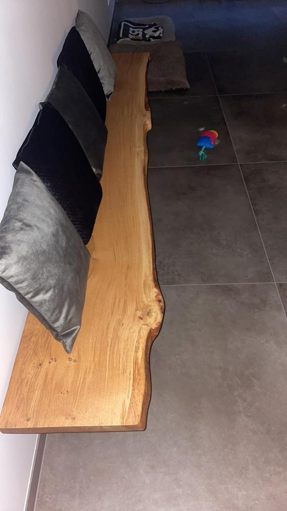 MOOI EIKEN BOOMSTAM PLANKEN OPMAAT!, Huis en Inrichting, Ophalen of Verzenden, Zo goed als nieuw