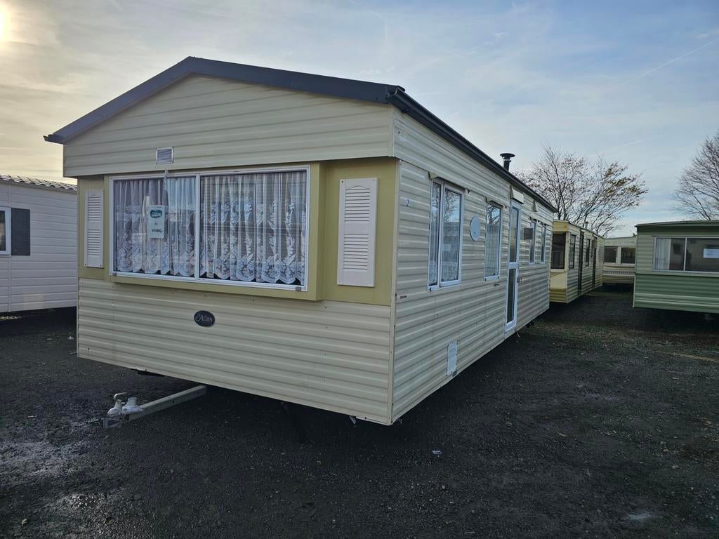 Te koop! Atlas Mirage 3.70x9.00m, Caravans en Kamperen, Stacaravans, Ophalen of Verzenden