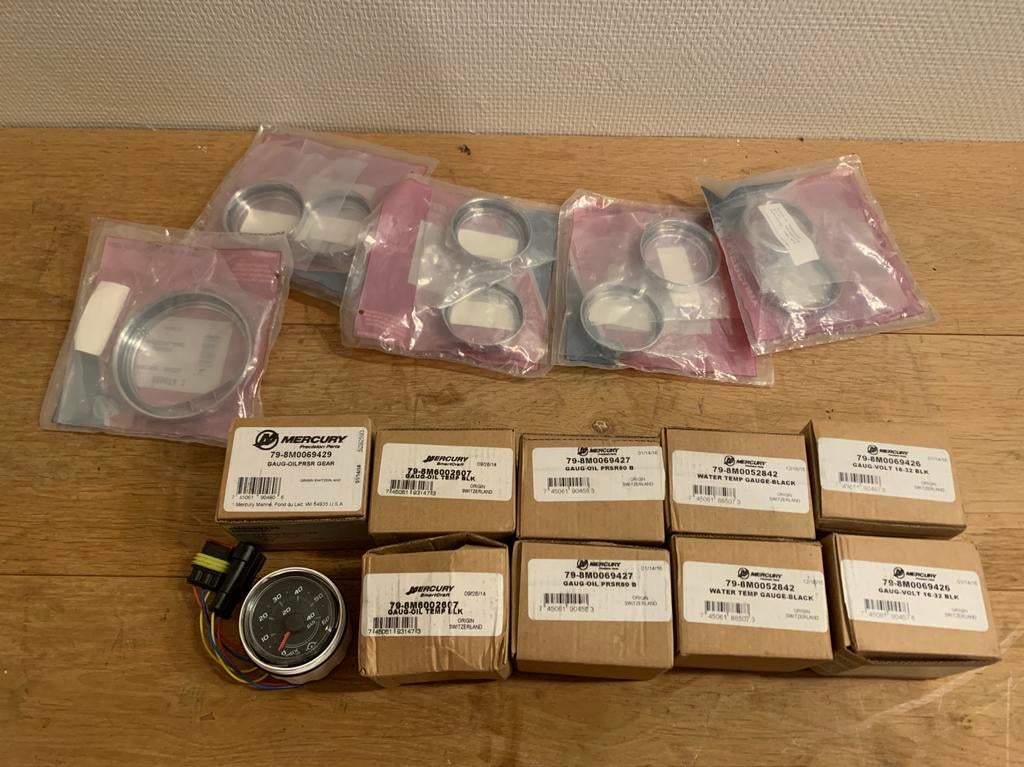 Set van 10 nieuwe Mercury Smartcraft klokken, Ophalen of Verzenden, Nieuw, Motor en Techniek