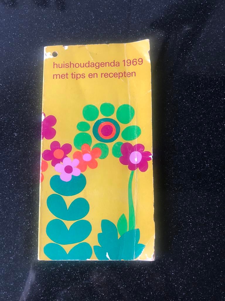 Huishoudagenda 1969 Albert Heijn sixties, Ophalen of Verzenden