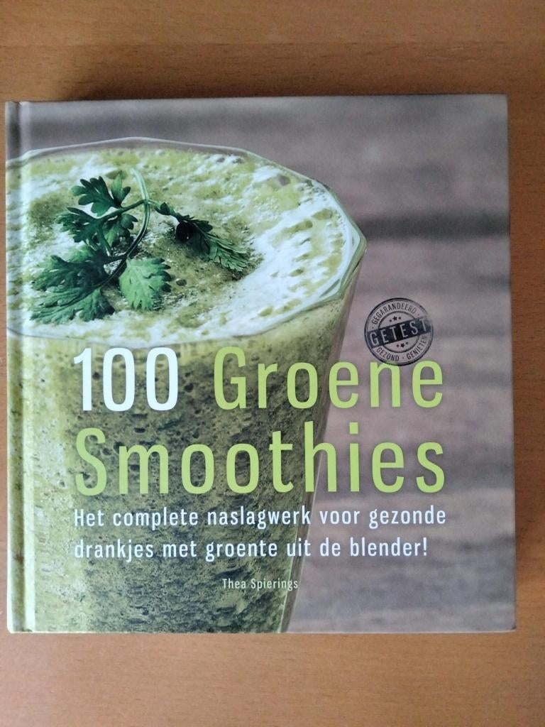 100 Groene Smoothies, Boeken, Thea Spierings, Ophalen of Verzenden, Zo goed als nieuw, Nederland en België