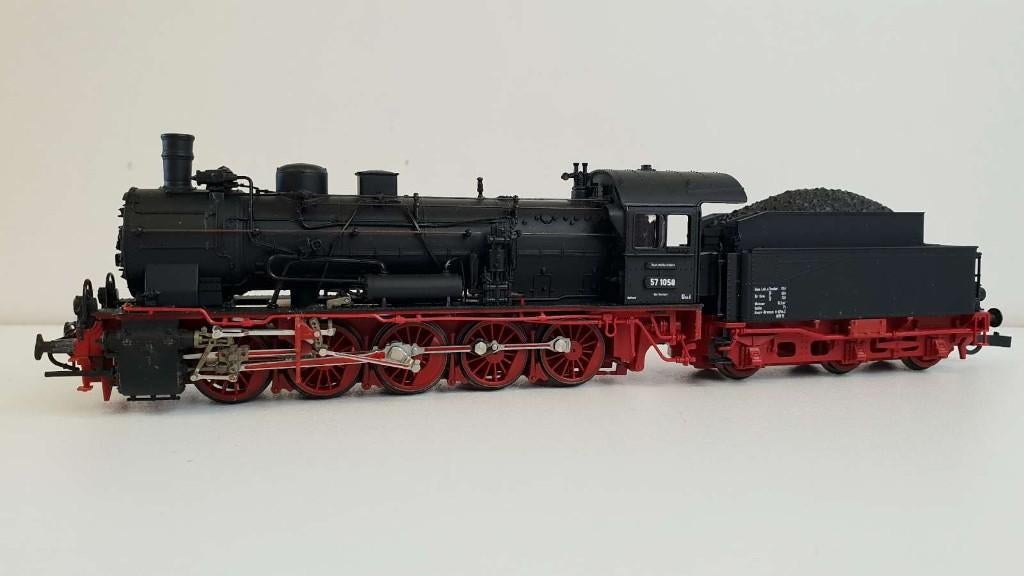 Roco 43230 - Stoomlocomotief BR 57 1058 van de DRG, Ophalen of Verzenden, Zo goed als nieuw, Roco, Analoog