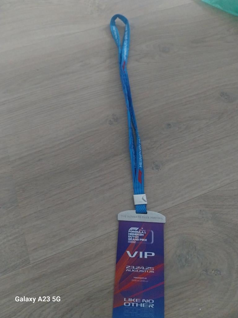 HEINIKEN DUTCH GP 2024 VIP, Ophalen of Verzenden, Zo goed als nieuw, Formule 1