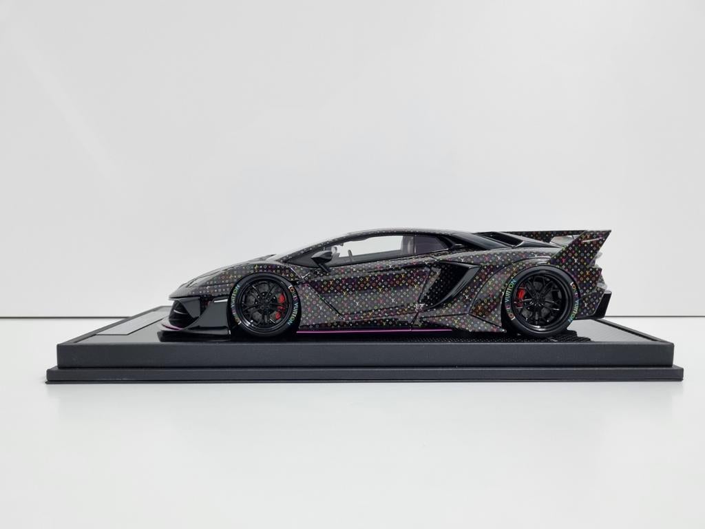 Timothy & Pierre Lamborghini Aventador GT Evo LB 1/30 1:18 N, Ophalen of Verzenden, Nieuw, Auto