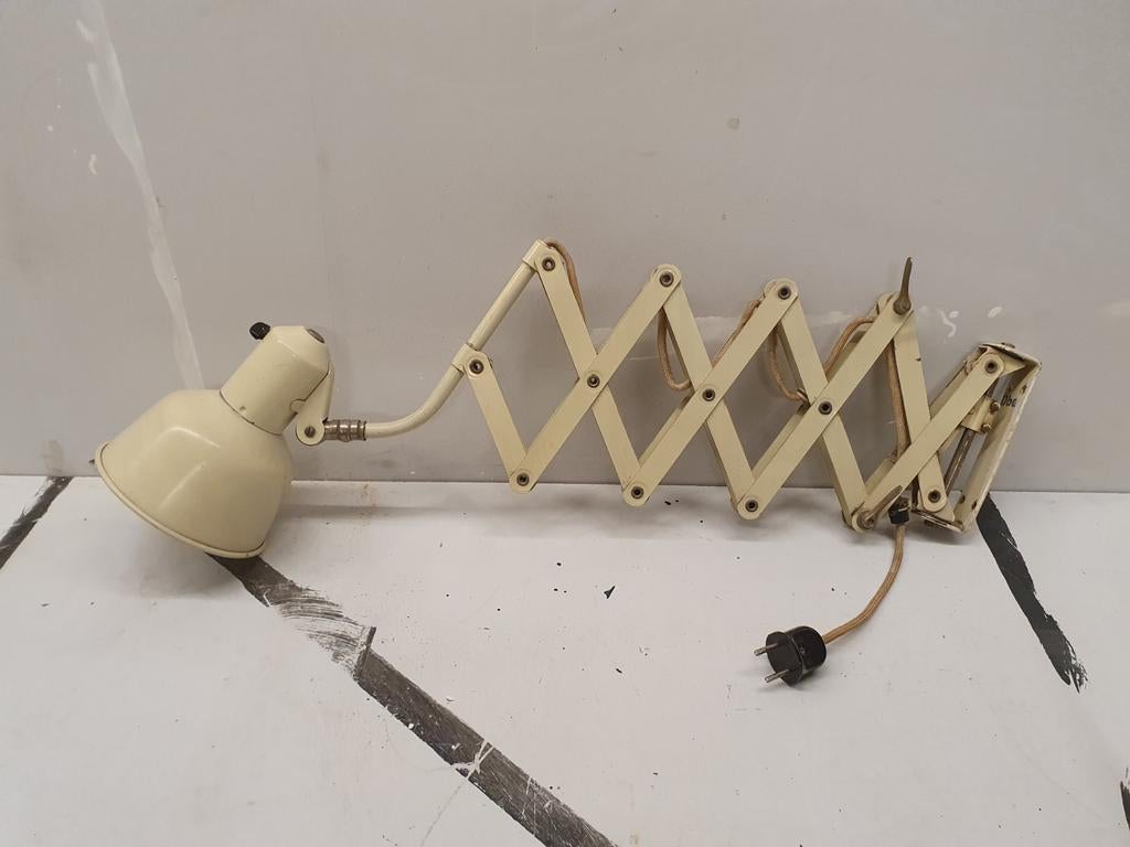 Retro scharnierlamp jaren 60, Antiek en Kunst, Ophalen of Verzenden