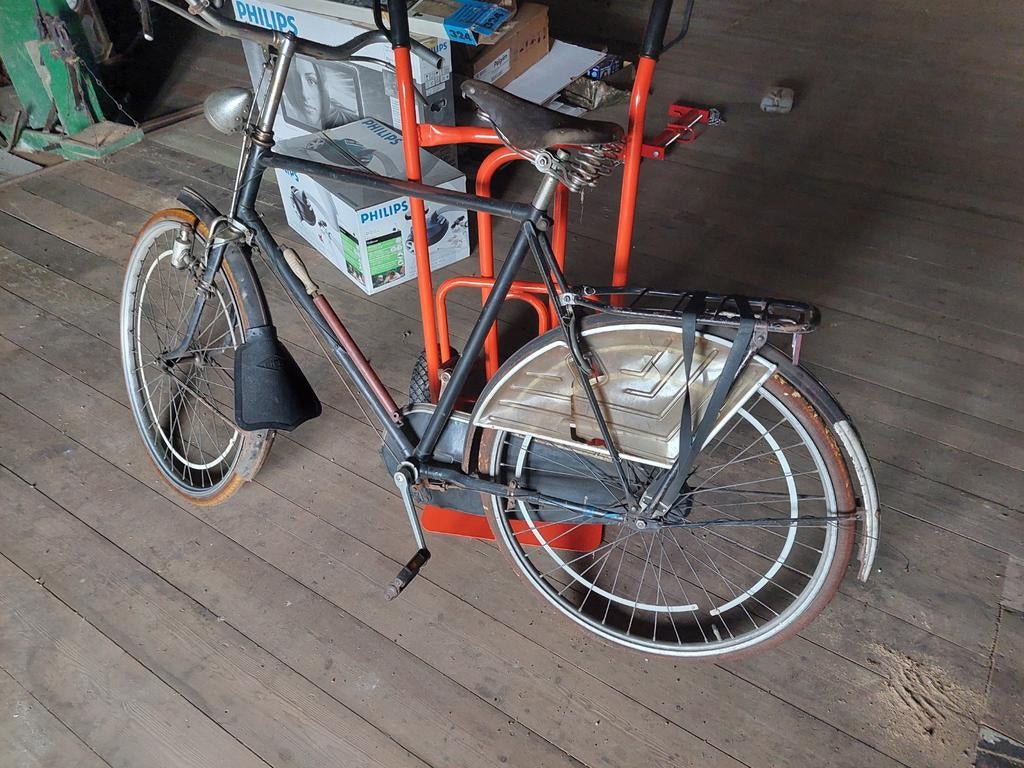 Oude Union Herenfiets - Decoratie/Opknapper, Fietsen en Brommers, Fietsen | Heren | Herenfietsen, 57 tot 61 cm, Ophalen, Gebruikt