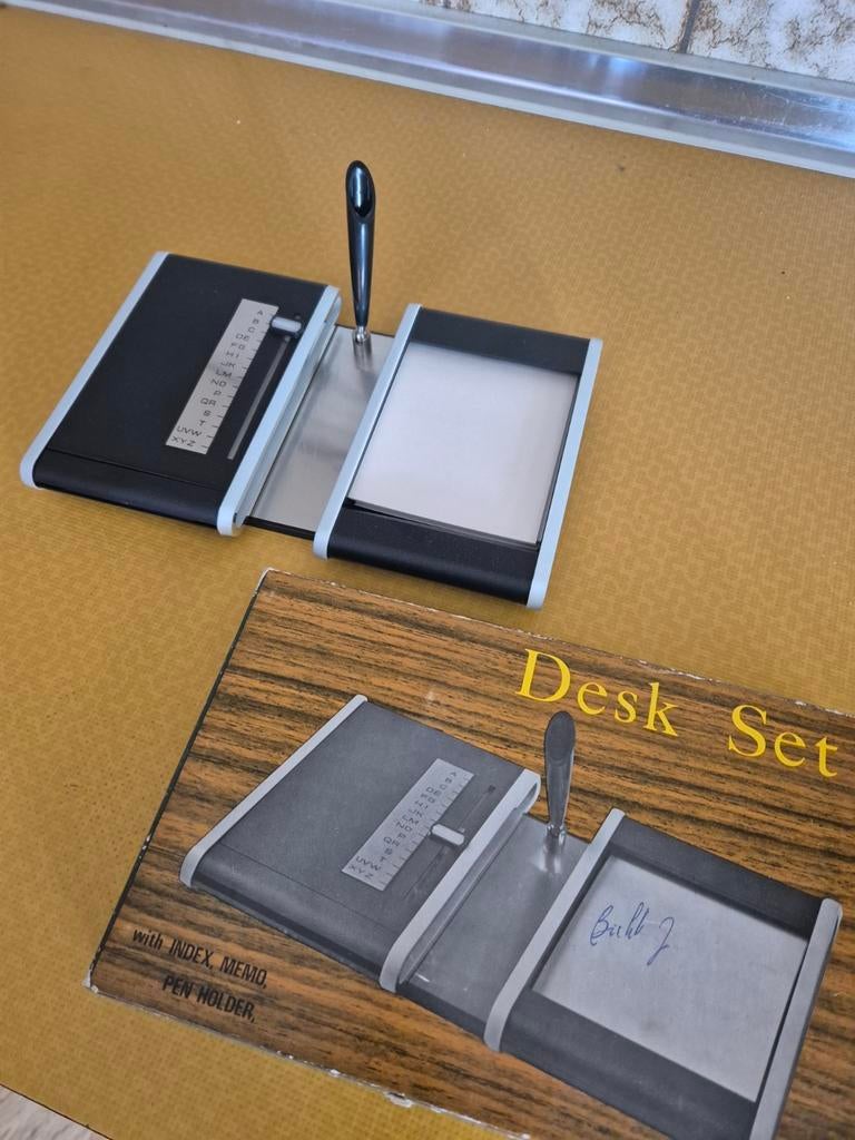 Vintage bureauset, Antiek en Kunst, Ophalen of Verzenden