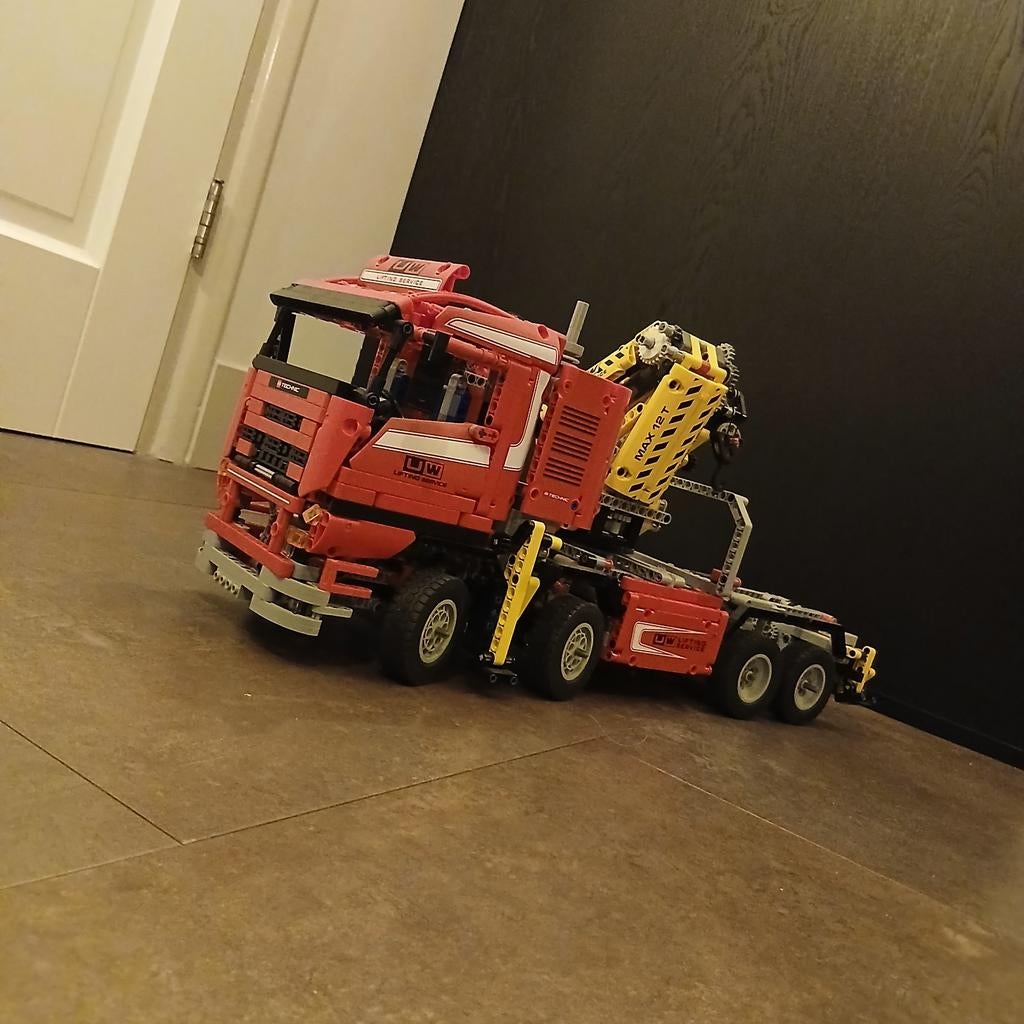 Lego technic vrachtwagen, Ophalen of Verzenden, Zo goed als nieuw, Overige merken