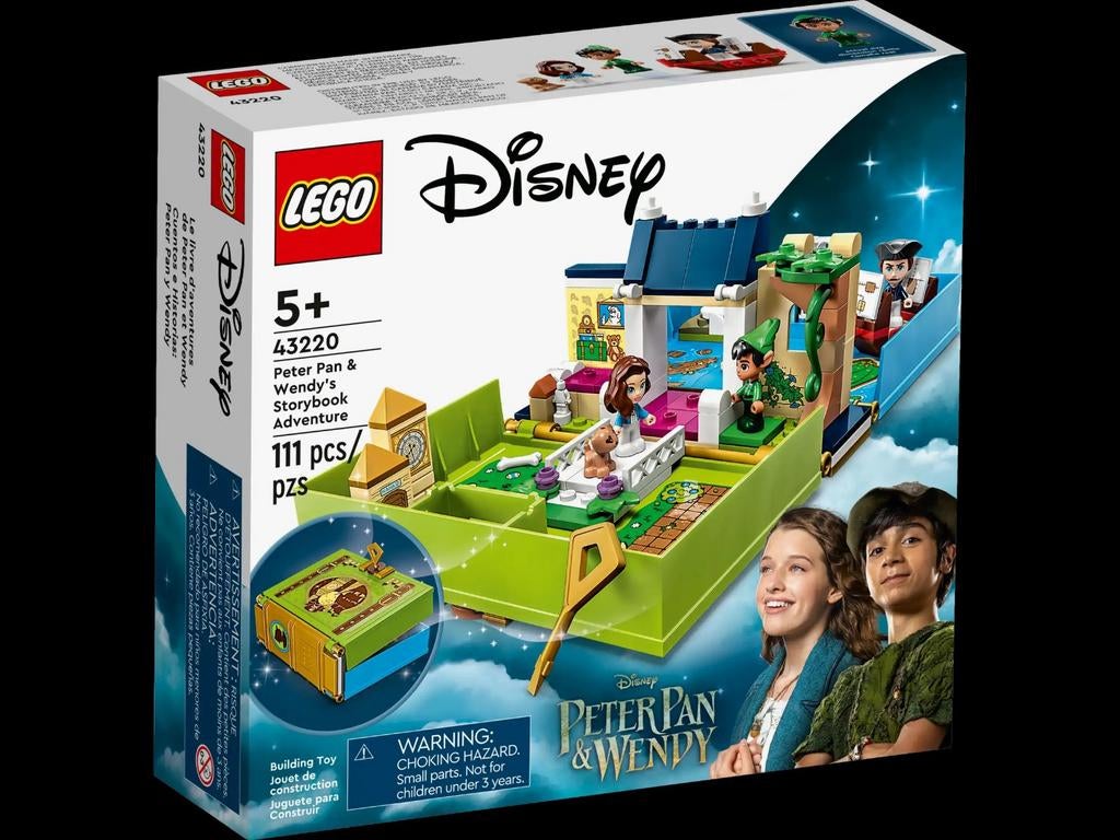 40% Korting op Lego Disney 43220 Peter Pan & Wendy's Verhale, Lego, Nieuw, Ophalen of Verzenden, Disney