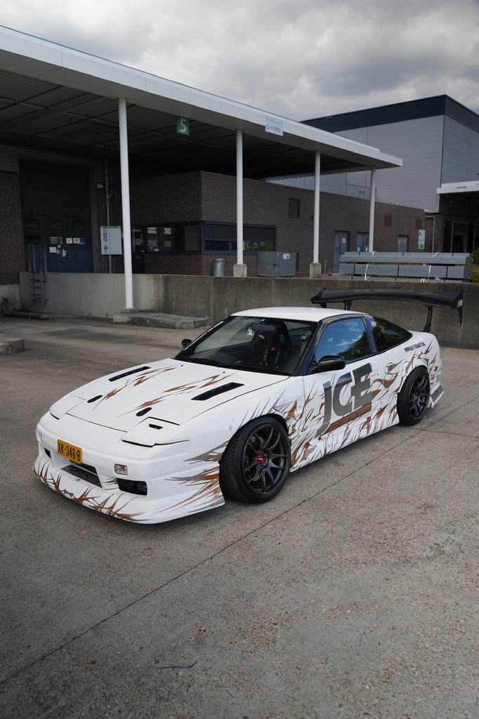 Nissan S13 / 180SX – 510 HP SR20DET Drift Beast, Auto's, 1998 cc, 4 stoelen, Wit, 1180 kg