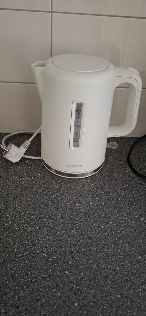 Witte Ambiano Waterkoker - Zo goed als nieuw!, Ophalen