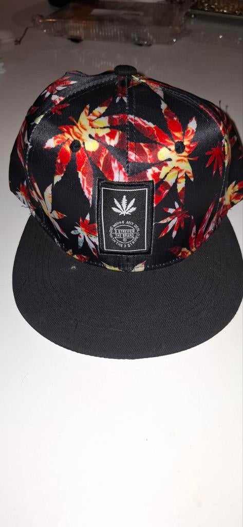 Coole pet met bloemenprint, Adidas, One size fits all, Ophalen of Verzenden, Pet