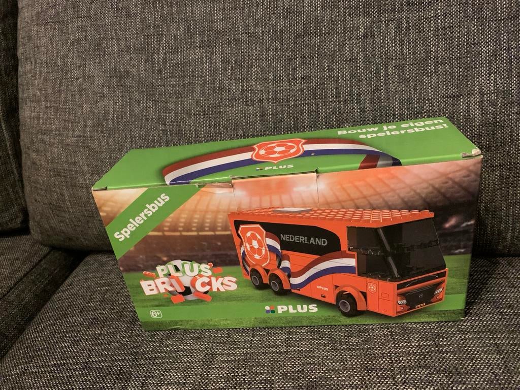 Plus Bricks Spelersbus - Nieuw in doos!, Ophalen of Verzenden, Nieuw, Overige merken